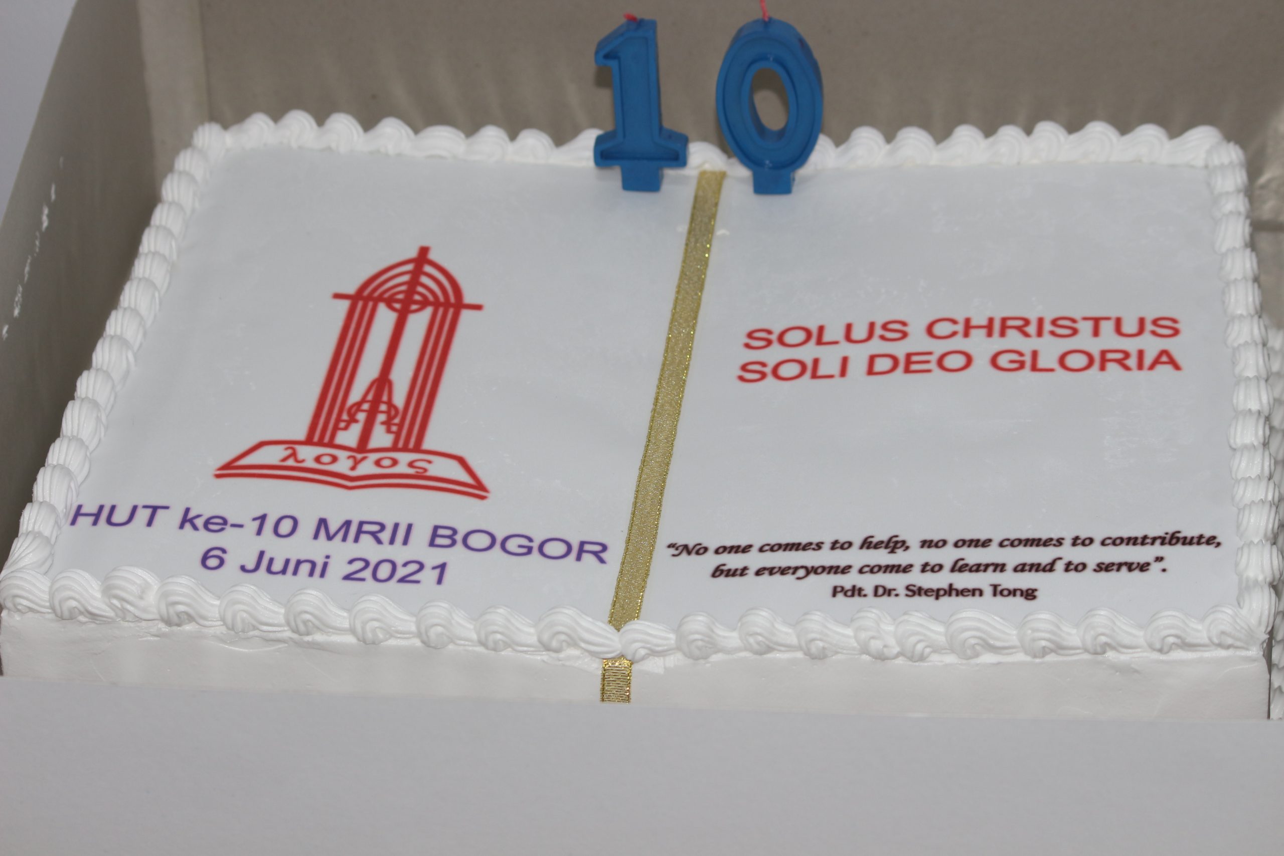 Kue Ultah ke-10 MRII Bogor